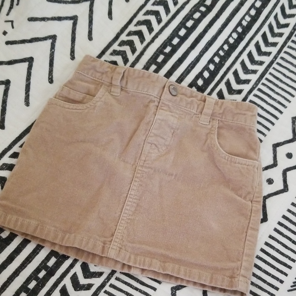 Corduroy Skirt
